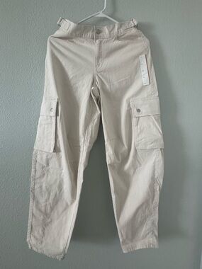 wild fable Wide-Leg Cargo Pants in Light Neutral